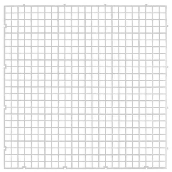 DEMONTALK 8PCS Fish Tank Dividers Lid, Aquarium Grid Bottom Isolation