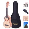 Paisen Soprano Ukulele 21 inch Hawaii Spruce Ukuleles with Tuner