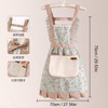 Kitchen Cooking Apron, Chef Apron Cute Apron for Women，Polyester Cotton