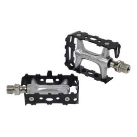 Benotto Pedales Benotto Fpd-85fb 9/16 Sellado Aluminio Plata/negro