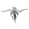 Stainless Steel Blender Blade Head with Cleaning Brush Replacement Parts