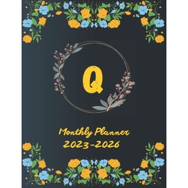 Monthly Planner 2023-2026-Q: July 2023 To June 2026 - 12 Weekly Planner Spread Views Calendar & Organizer Diary For Student-Black Cover 2023-2026 ... Planner-date books and planners 2023-2026