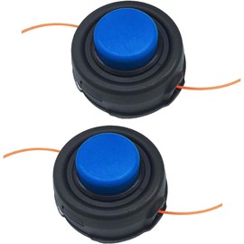 2 Pack 128LD 223L Weed Eater Head T25 Trimmer Head Replacement for Husqvarna 124L 125L 125LDx 128L 128LDx 128R 128RJ 223R 322C 323C 325C Curved Straight Shafts Trimmer Weed Eater 966674401 537338306