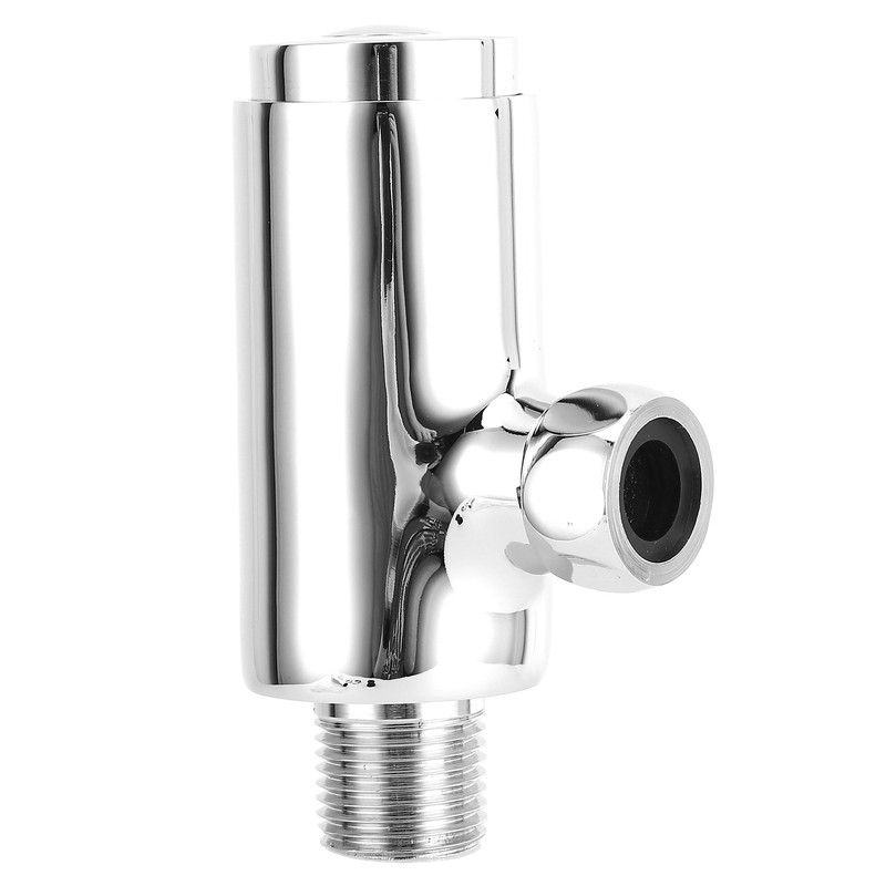 Hand Pressing Urinal Flush Valve Brass Delay Self Closing Bathroom