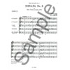 SONATA N03(HORA DECIMA) BRASS QUINTET/SCORE AND PARTS(PTION/PTIES)MFB047