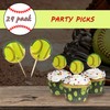 Softball Party Picks (24 Pack) Girl's Fastpitch Softball, Extra Innings