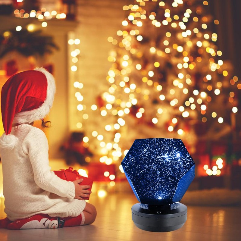 Starry Sky Projection Lamp Home Planetarium Projector Night Light Galaxy