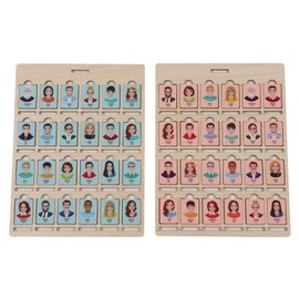 Kids Guessing Board Game Interactive Logical Reasoning Games Educational Family Desktop Toys