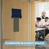 RYB HOME Classroom Door Window Cover, Blackout Shades for Classroom