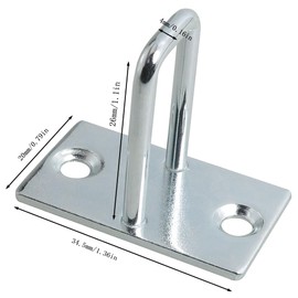 MEETOOT 2PCS 34.5x20x26mm Electronic Magnetic Lock Part Stainless Steel Rectangular Electromagnetic Solenoid Locking Latch Suitable for Freezers Post Box Counters and Lockers Electric Lock