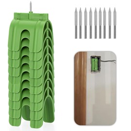 Sumnacon 10 Packs Outlet Marker for Drywall Installation, Drywall Marking Tool for Electrical Outlets, ABS Plastic Electric Wire Protection, Orange (10, Green)