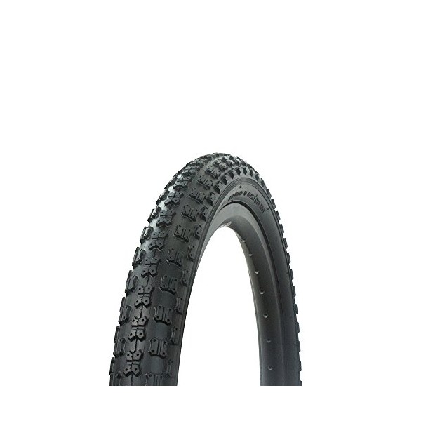 Fenix Bicycle Tire 18" x 2.125" BMX Bike Street Thread P-104A, (Black)