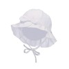 Sterntaler Unisex Children's Linen Children's Hat, White, 41 EU