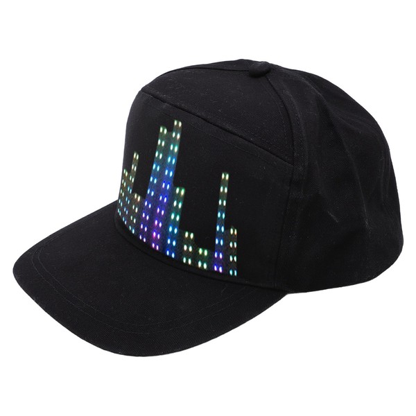 LED Hats, LED Display Hat, Gaming Hats, with APP Control,