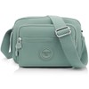 GOUNNU Shoulder Bag Women's Waterproof Crossbody Bag Nylon Leisure Shoulder