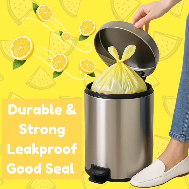 90 Extra Strong Scented Bin Liners 15L | Fragranced Pedal