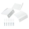3PCS Clear Acrylic Display Rack Wall Mounted Floating Shelf for