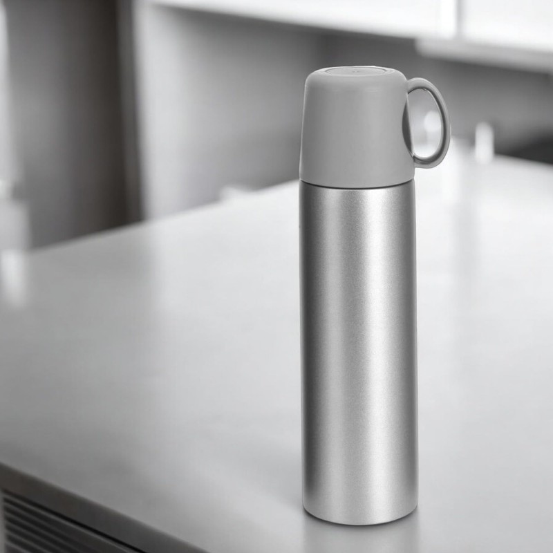 Thermal Flask, Insulated Flask, 500 ml, Stainless Steel, Double Wall