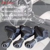 Hacreyatu Automatic Car Gear Knob Stick Gaiter Boot Frame Kit