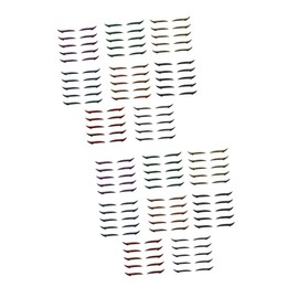 Beavorty 80pairs Reusable Eyeliner Stickers Fashion Eye Makeup Decals for Effortless Application for Eyes Travel-friendly Easy to Use