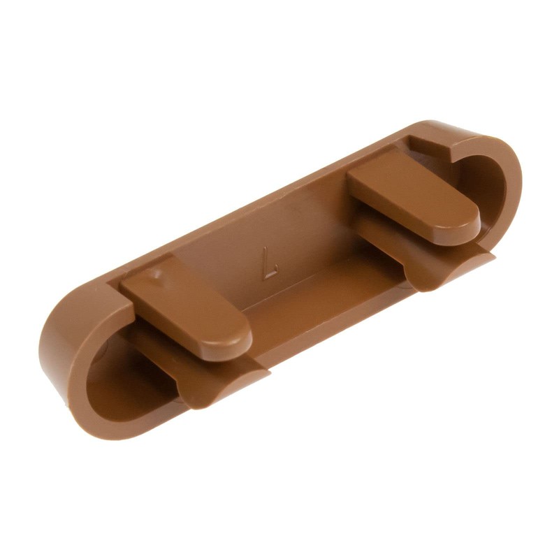10 x Golden Oak Face Drain Caps Window Door Weep