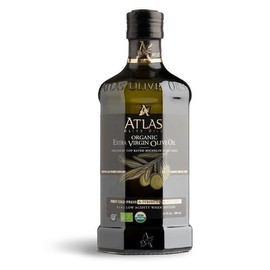 Atlas Organic Cold Pressed Moroccan Extra Virgin Olive Oil, Polyphenol Rich | EV