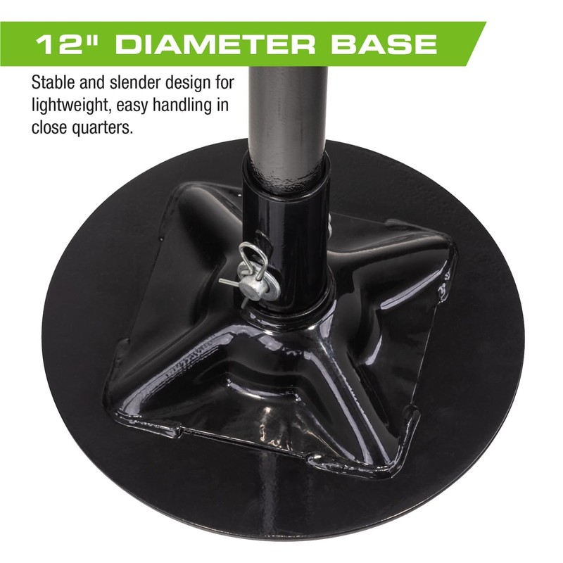 Arcan 1,500 Lbs. Quick Adjust Support Stand (ALSS15Q)