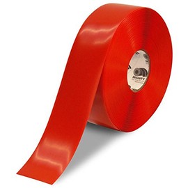 Mighty Line Floor Tape 3 inch Red 100' Roll