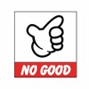Norgood Racing Sticker Square Bye Police