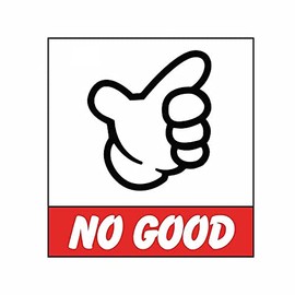 Norgood Racing Sticker Square Bye Police