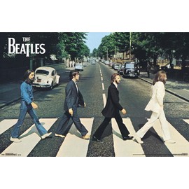 NMR 24547 Beatles Abbey Road Decorative Poster
