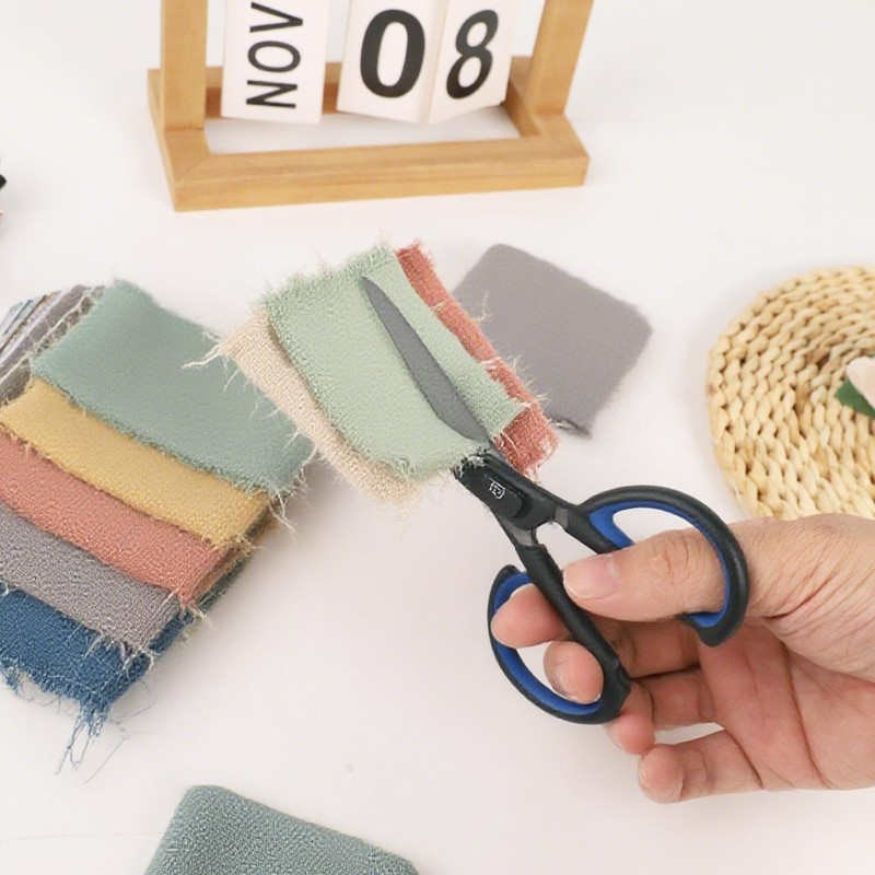 MultiBey 6.6-Inch Scissors - Stainless Steel Coated Cute Craft Scissors