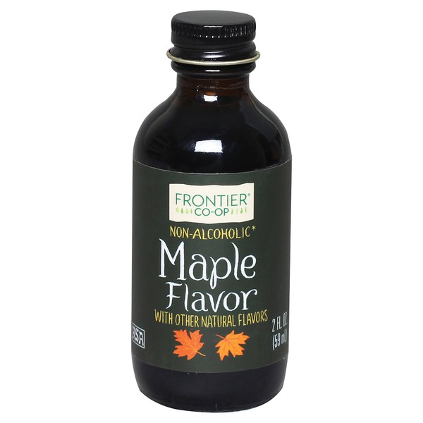 Frontier Co-op Maple Flavor, Non-Alcoholic, 2 Ounce Bottle