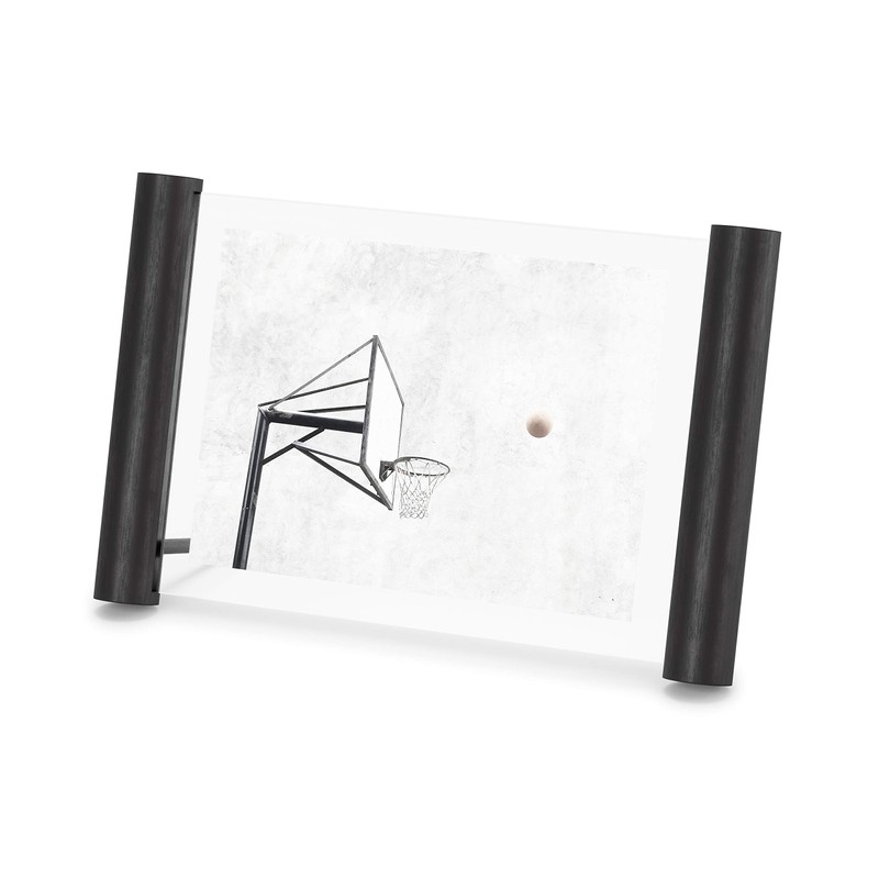 Umbra Scroll portarretrato Moderno 13x18cm, Negro