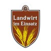 Sign, Car Sign Farmer in Service with Suction Cup, 1.1