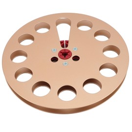 Pomya Open Reel Sound Tape, 7 Inch Wind Empty Tape Reel Bending for to Player (Gold)