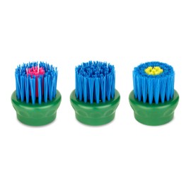 Boot Buddy 3-Pack Replacement Heads - Interchangeable Shoe Brush Set for Shoe Care and Easy Shoe Cleaning