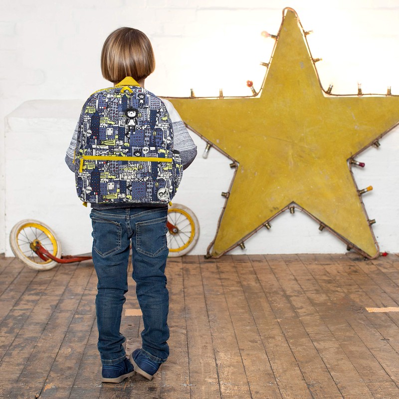 City print zip & Zoe Kids Bag, Little Kid Backpack,