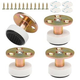 EXIN DEHCEN 29-42 mm Height-Adjustable Feet for Furniture, 4 Pieces Adjustable Device Feet, Heavy Duty Metal Furniture Foot, Adjustable, Adjustable Furniture Feet for Tables, Cabinet, Bed Foot, Sofas,