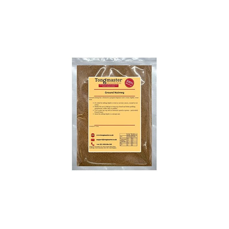 Ground Nutmeg Spice Freshely Ground (Pungent Fragrance)- 500g