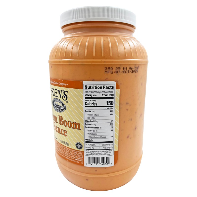 Ken's Steak House Steak House Boom Sauce 1 Galloon