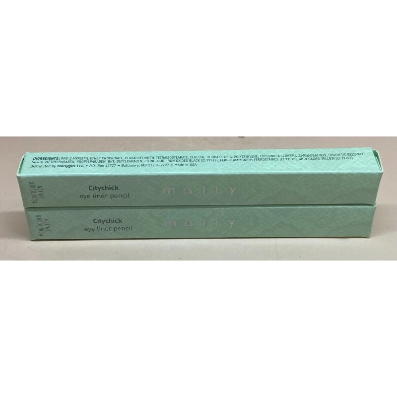 Mally (2 PACK) Mally Citychick Eyeliner Pencil- GREEN .01oz/ .3g