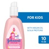 Johnson's Kids Shiny & Soft Hair Conditioning Spray with Argan