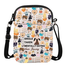 MYSOMY K-Pop Han Crossbody Bag Go Quokka Gifts Single Taken Mentally Dating With Han Gifts K-Pop Han Shoulder Bag (GoQuokka cb3)