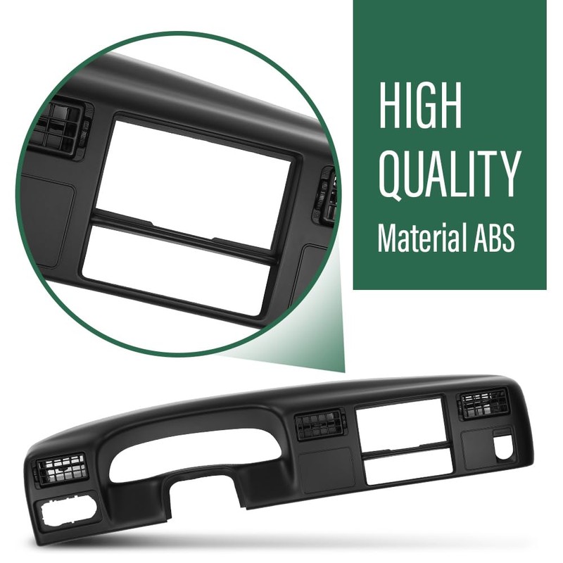 GRAND ORANGE Dashboard Bezel Radio Cluster Trim Panel, Compatible with