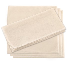 Cheese Cloth Strainer, 50 x 50 cm Cheese Cloths Cheesecloth for Straining Reusable Muslin Cloth for Cooking Baking 4 Pcs