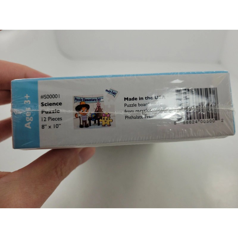 Science Puzzle 12 Pieces 8" X 10" Ages 3 and