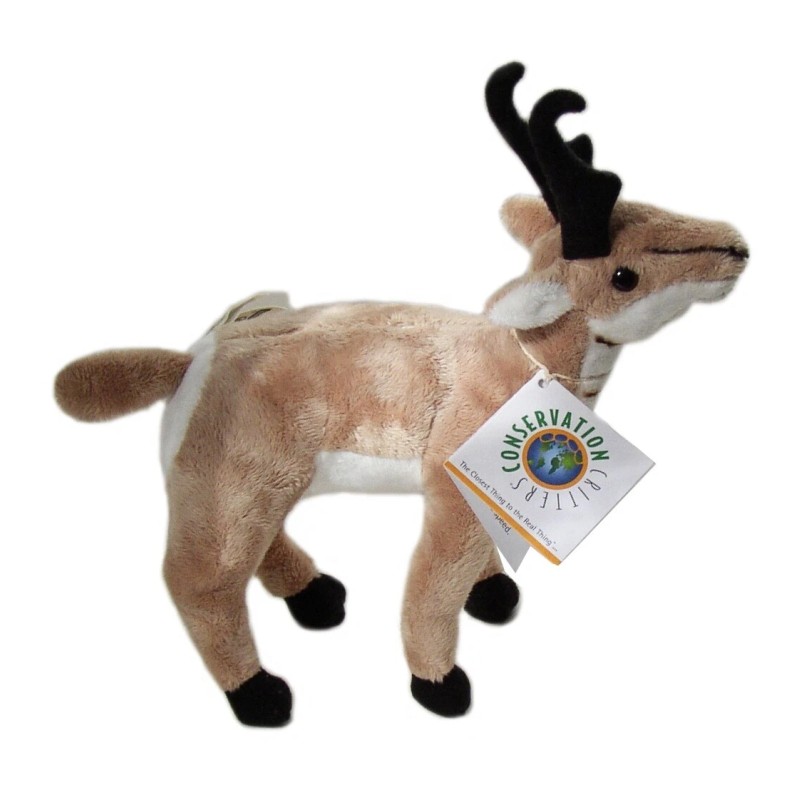 Nature Planet Pronghorn Antelope Conservation Critters Plush 9" NEW