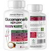 Glucomannan from Konjac Root - 180 Capsules - 4000mg per