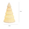 Schmucks HOME Christmas Decoration Illuminated 2 x Christmas Tree Decoration